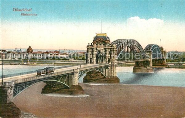 Duesseldorf Rheinbrücke