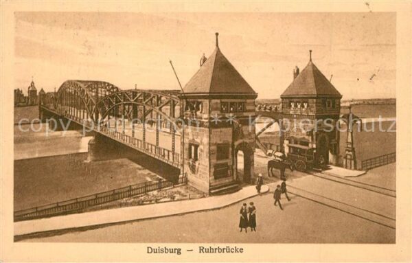 Duisburg Ruhr Ruhrbrücke