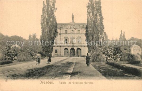 Dresden Palais Großer Garten
