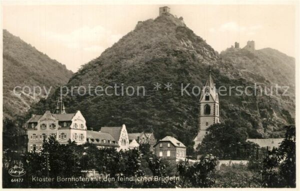 Kamp-Bornhofen Kloster Bornhofen Feindliche Brüder