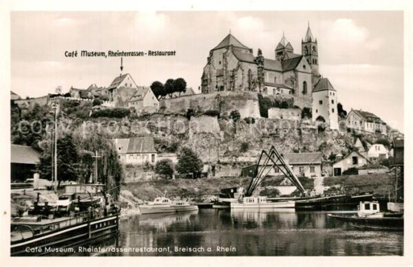 Breisach Rhein Cafe Museum Rheinterrassen Restaurant