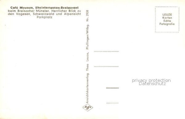 Breisach Rhein Cafe Museum Rheinterrassen Restaurant – Bild 2