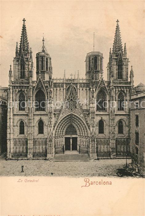 Barcelona Cataluna La Cathedral