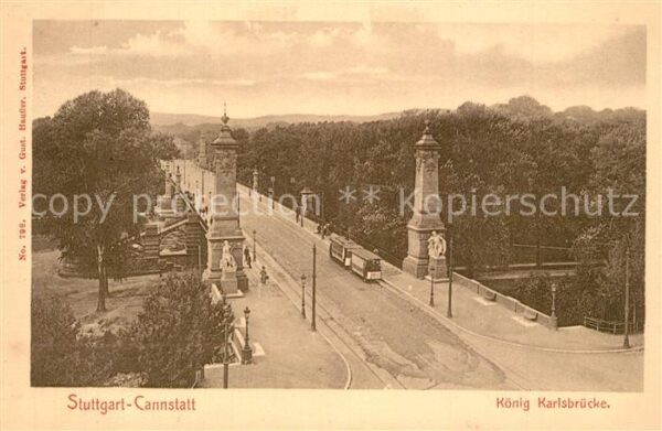 Cannstatt König Karlsbrücke