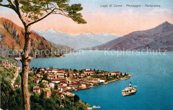 Menaggio Lago di Como Panorama