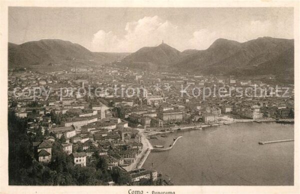 Como Lago di Como Panorama