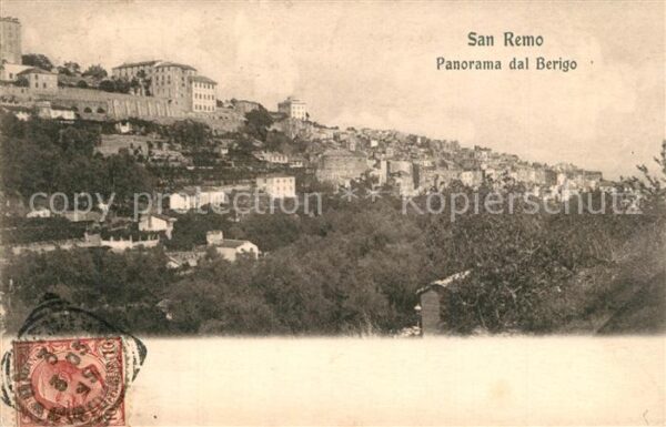 San Remo Panorama dal Berigo