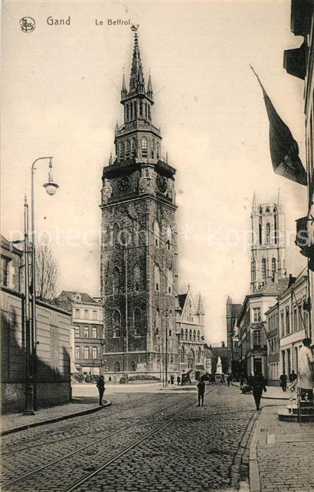 Gand Belgien Le Beffroi