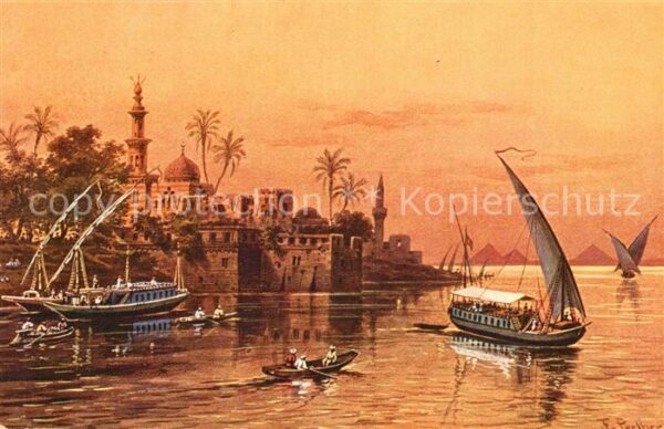 Cairo Egypt Le Cairo au soir