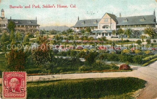 Los Angeles California Barracks and Park Soldiers Home