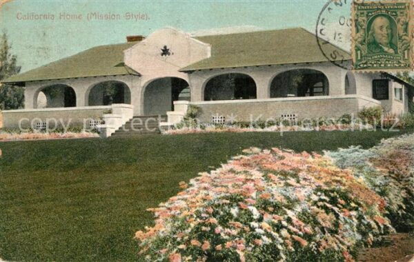 Los Angeles California California Home Mission Style