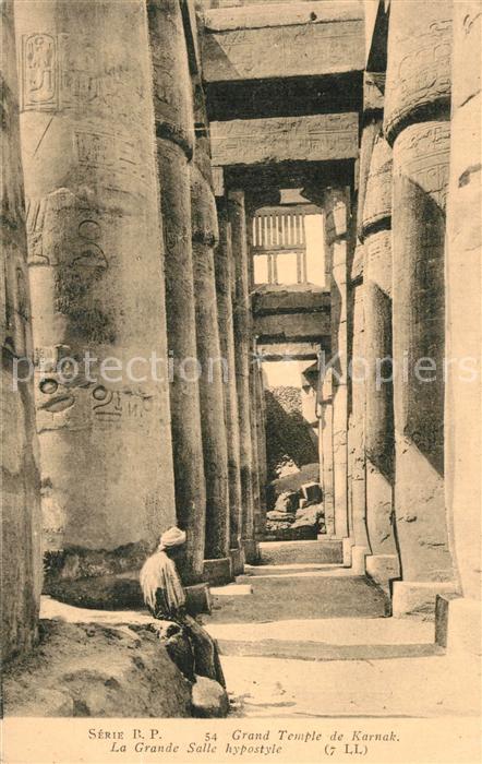 Karnak Egypt Grand Temple de Karnak La Grande Salle