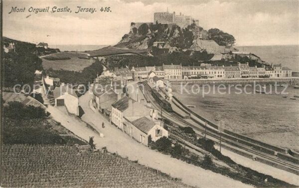 Jersey UK Mont Orgueil Castle