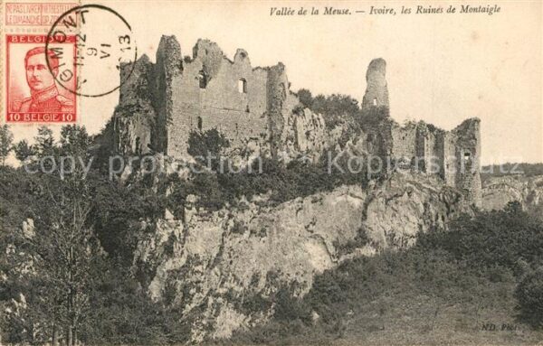 Agimont Vallee de la Meuse Ivoire les Ruines de