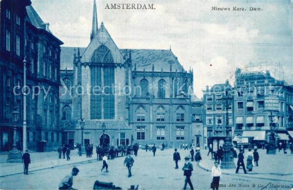 Amsterdam Niederlande Nieuwe Kerk Dam