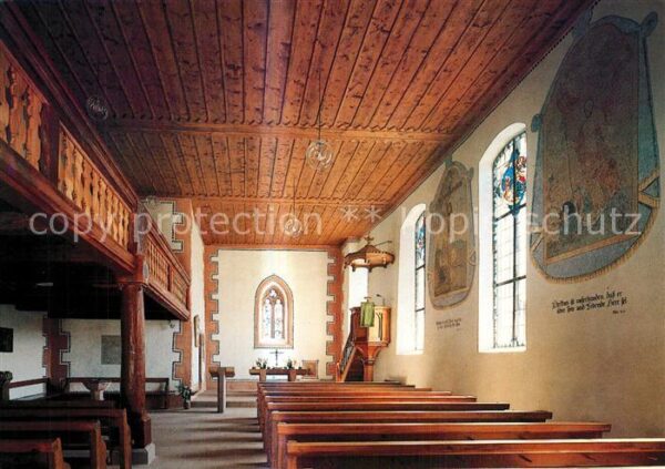 Wollbach Kandern Ev Kirche Inneres