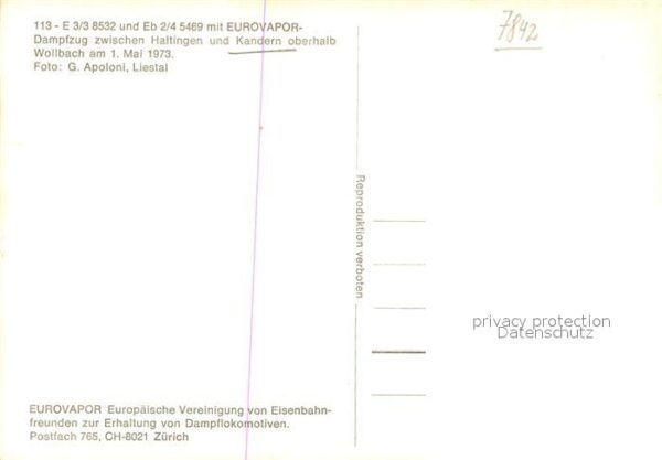Kandern Eurovapor Dampfzug – Bild 2