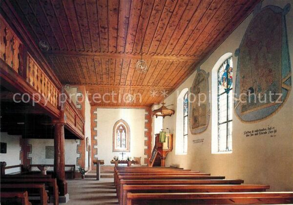 Wollbach Kandern Ev Kirche Inneres