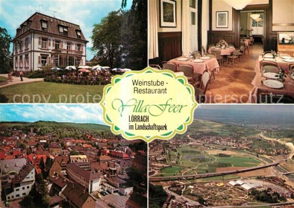 Loerrach Weinstube Restaurant Villa Feer Flieger