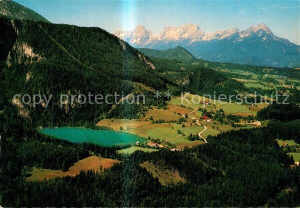 Gleinkersee Oberoesterreich Fliegeraufnahme