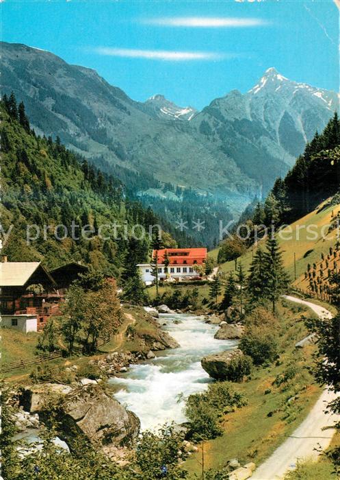 Mayrhofen Zillertal Gasthof Pension Zillergrund