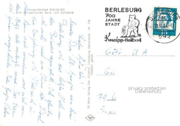 Berleburg Bad Fliegeraufnahme mit Wittgensteiner Berg – Bild 2