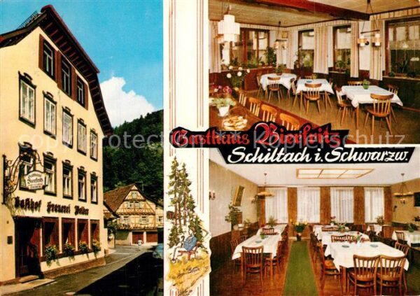 Schiltach Gasthof Brauerei Wolber zum Bierfritz G