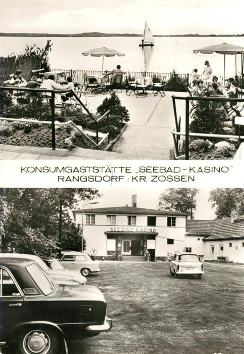 Rangsdorf Konsumgaststätte Seebad Kasino