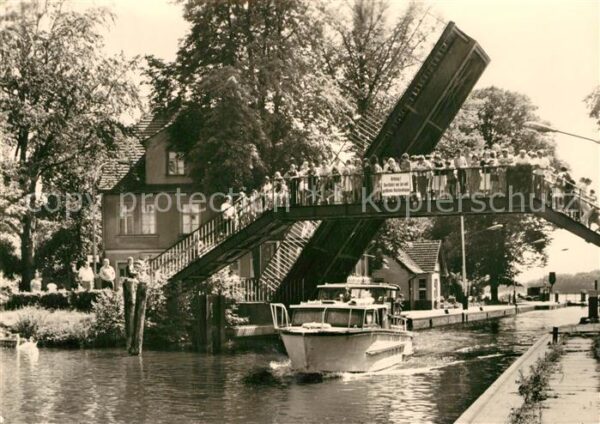 Woltersdorfer Schleuse mit Brücke