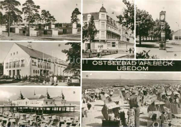 Ahlbeck Ostseebad FDGB Urlauberdorf und Erholungsheim Ber