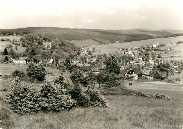 Altenfeld Thueringen Blick vom Rotkopf