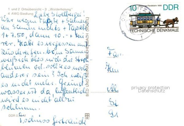 Hohndorf Greiz Ortsansichten Walderholung AWG Siedlung – Bild 2