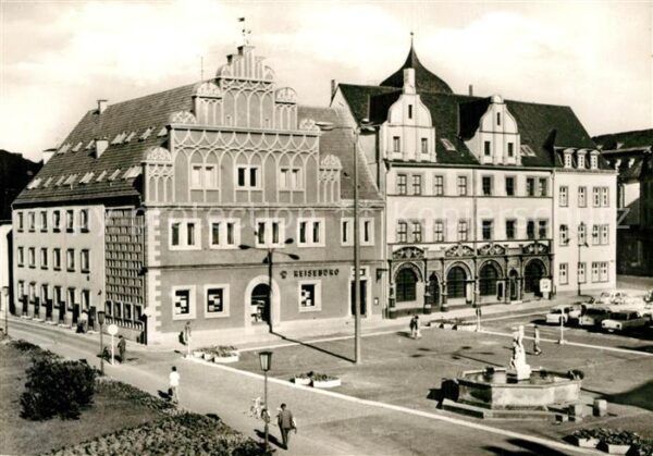 Weimar Thueringen Sporthaus und Lucas Cranach Haus