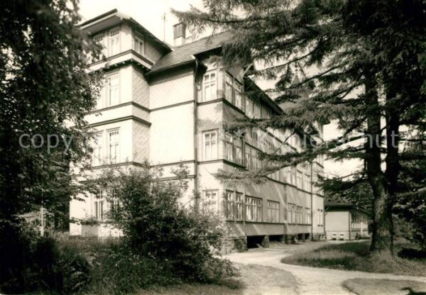Oberhof Thueringen FDGB Erholungsheim Glückauf