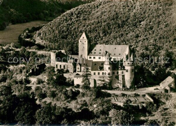 Mayen Schloss Bürresheim Fliegeraufnahme