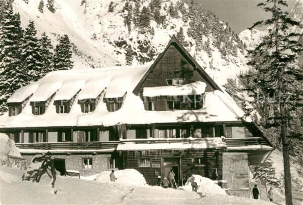 Hohe Tatra Bergbaude Kapitän Moravka
