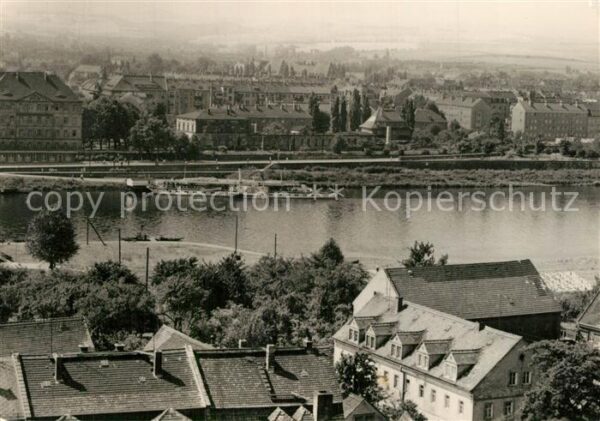 Pirna Elbe Panorama