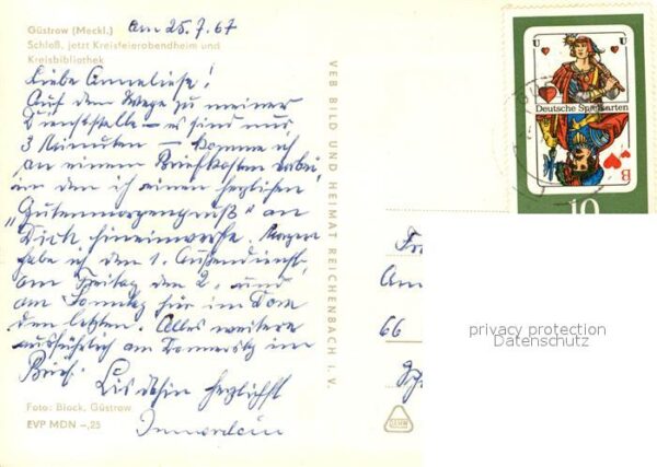 Guestrow Mecklenburg Vorpommern Schloss – Bild 2