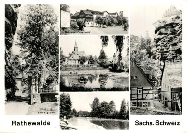 Rathewalde Amselgrund Gaststätte Fortschritt