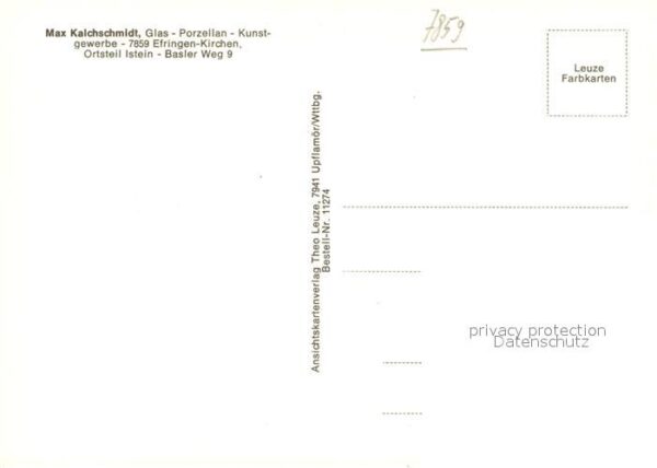 Istein Panorama Teilansichten Fachwerkhaus – Bild 2