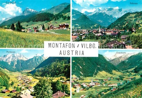 Montafon Gargellen Schruns Partenen Gaschurn