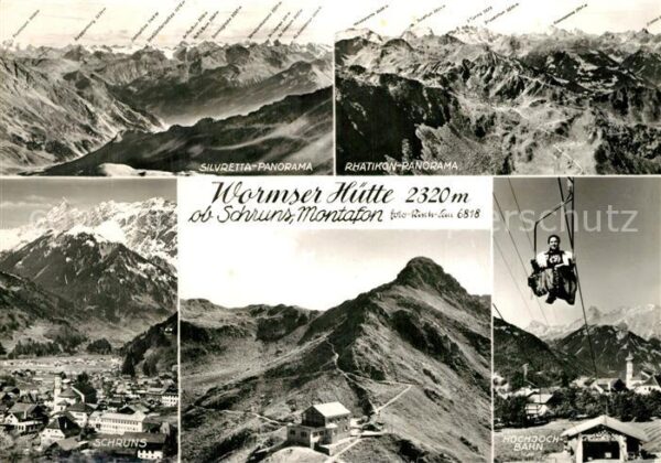 Schruns Tschagguns Silvretta Rhätikon Fliegeraufnahme Hoch