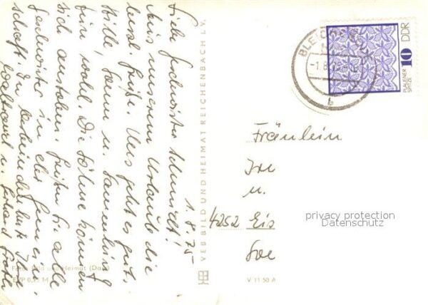 Bleicherode Löwenburgblick Maxim Gorki Strasse Frei – Bild 2