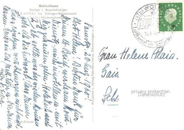 Kappel Niedereschach Mühlenklause Gaststube – Bild 2