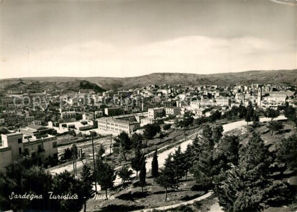 Nuoro Viale S Onofrio e panorama parziale