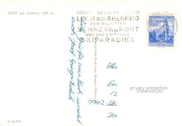 Lech Vorarlberg Teilansicht – Bild 2