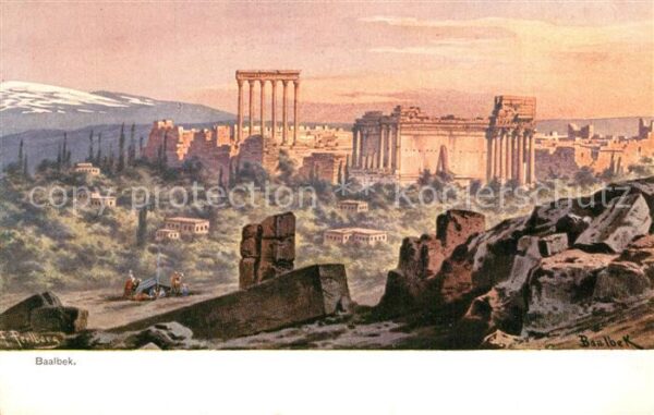 Baalbek Baalbeck Panorama