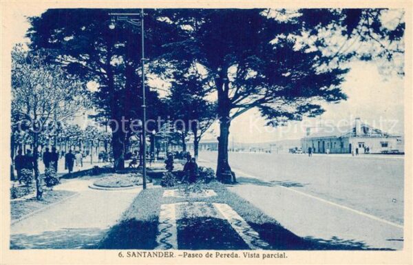 Santander Paseo de Pereda Vista parcial