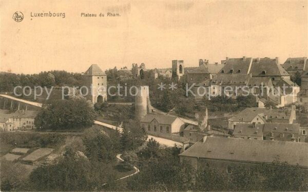 LUXEMBOURG  Luxemburg Plateau du Rham