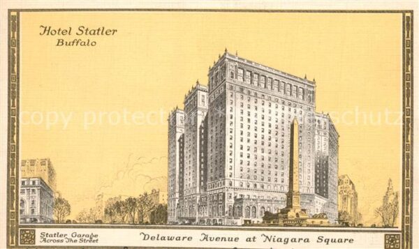 Buffalo New York Hotel Statler